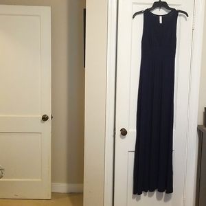 Loveappella Long Navy Dress Size S.